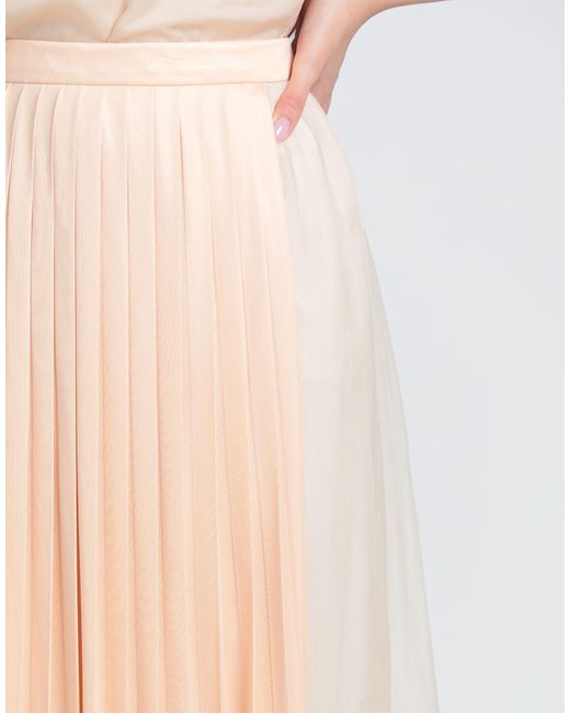 Burberry Natural Midi Skirt