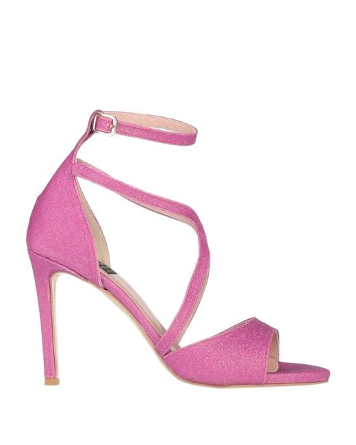 Islo Isabella Lorusso Pink Sandals Textile Fibers