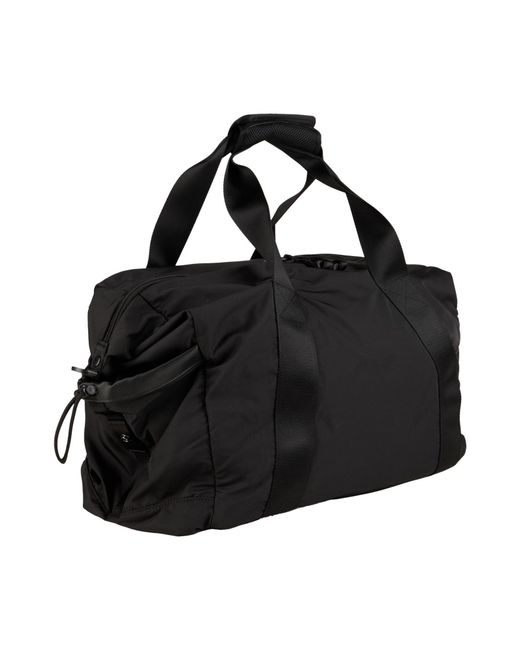 Emporio Armani Black Duffel Bags Polyester, Polyurethane for men