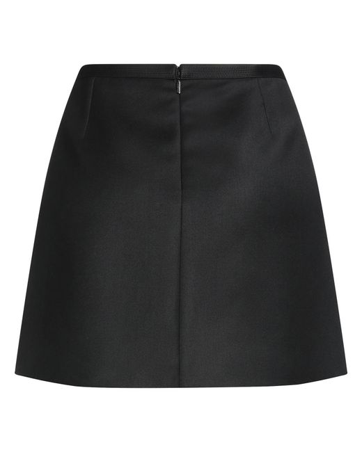 Versace Black Mini Skirt