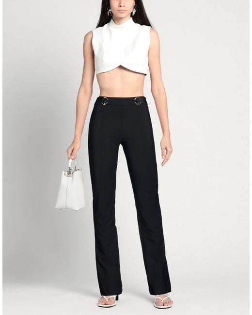 Babylon Blue Pants Polyamide, Elastane