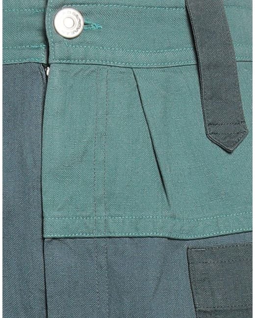 Isabel Marant Multicolor Kalerna Cotton And Linen Shorts