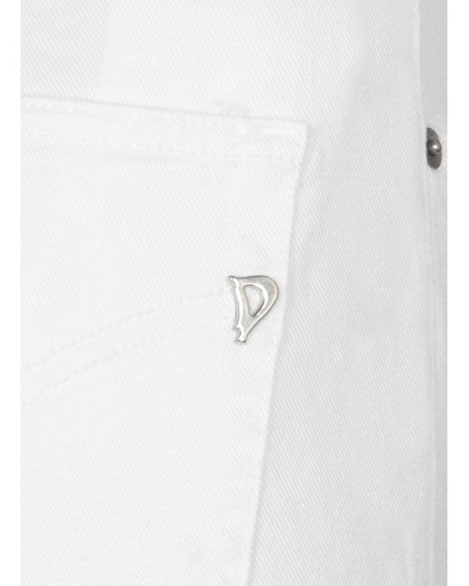 Pantalon en jean Dondup en coloris White