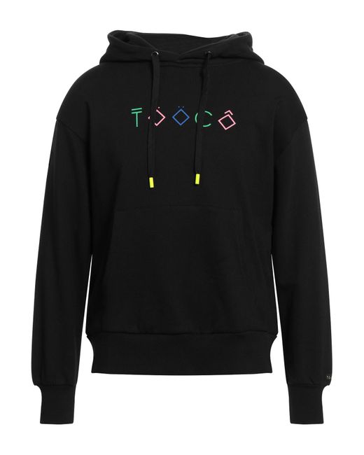 TOOCO Black Sweatshirt for men