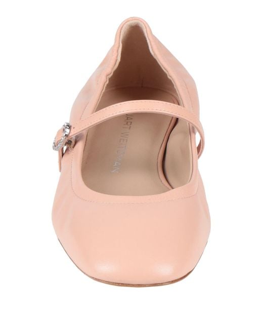 Stuart Weitzman Pink Ballet Flats