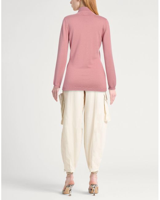 Antonio Marras Pink Rollkragenpullover