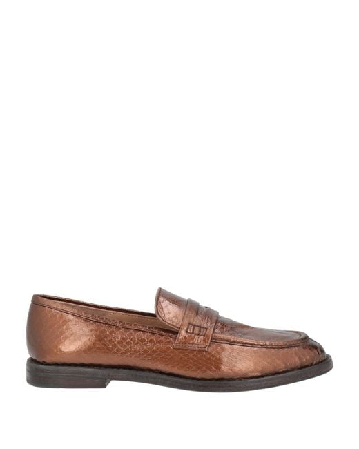 Maliparmi Brown Loafers Leather