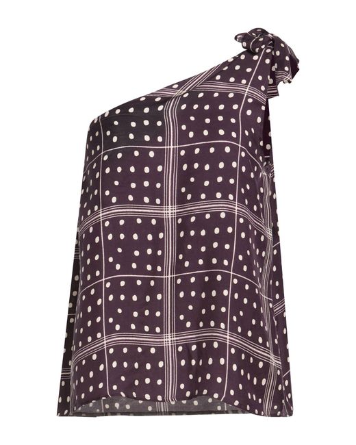Diega Purple Tops
