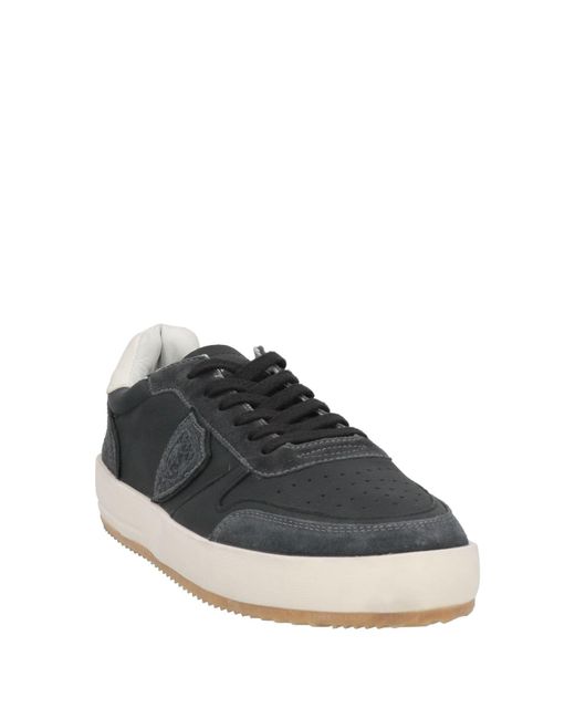 Philippe Model Black Trainers for men