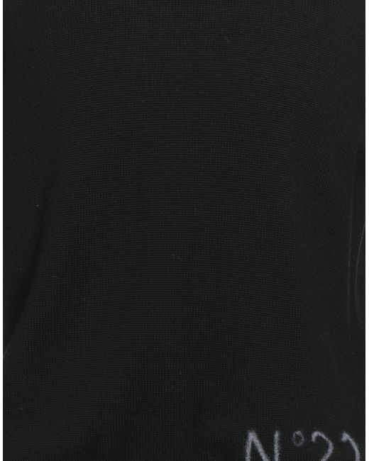 N°21 Black Sweater Virgin Wool for men