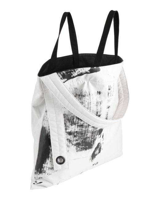 Borsa A Mano di Y-3 in White da Uomo