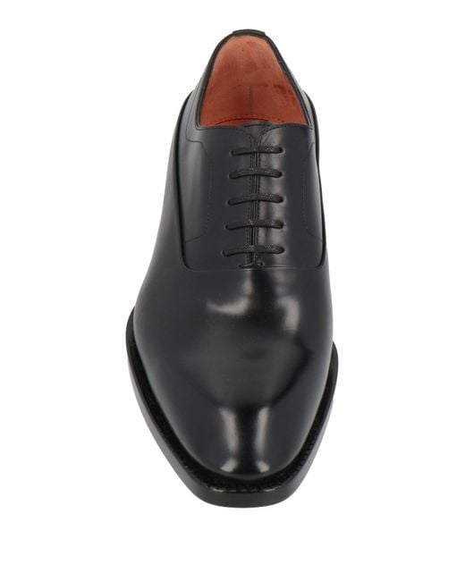Santoni Gray Lace-up Shoes for men