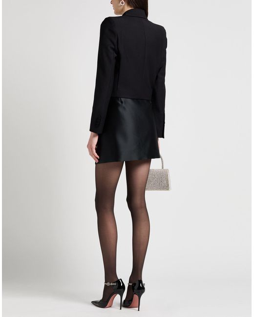 Lardini Black Blazer Wool, Viscose, Pbt
