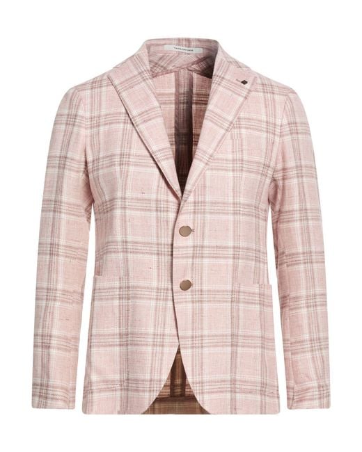 Tagliatore Pink Blazers for men
