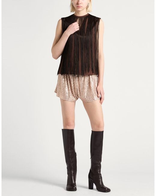 Norma Kamali Natural Shorts & Bermuda Shorts