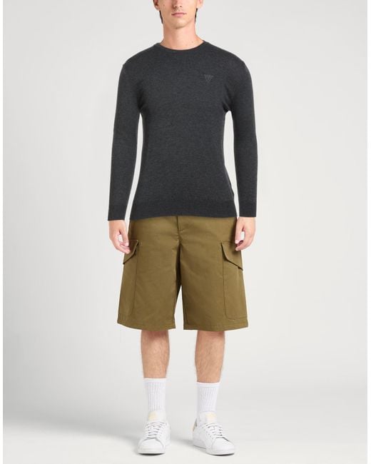 Guess Black Sweater Polyamide, Polyester, Acrylic, Wool for men