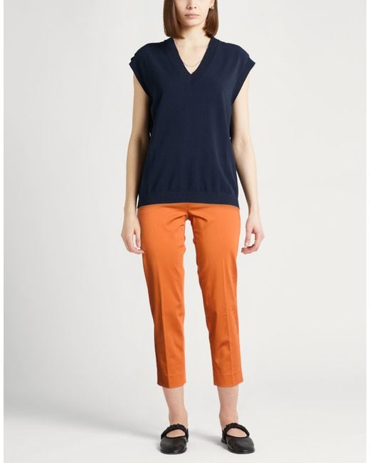 Max Mara Orange Pants