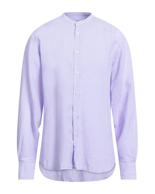 Fedeli Purple Shirt for men