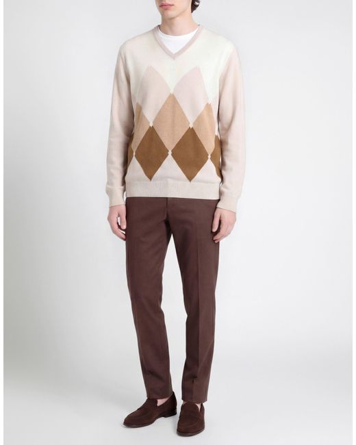 Pullover Gran Sasso de hombre de color White