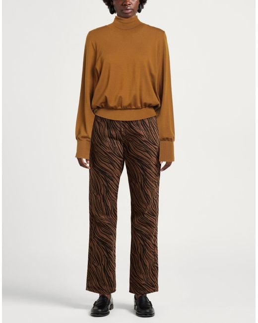 Fisico Brown Turtleneck