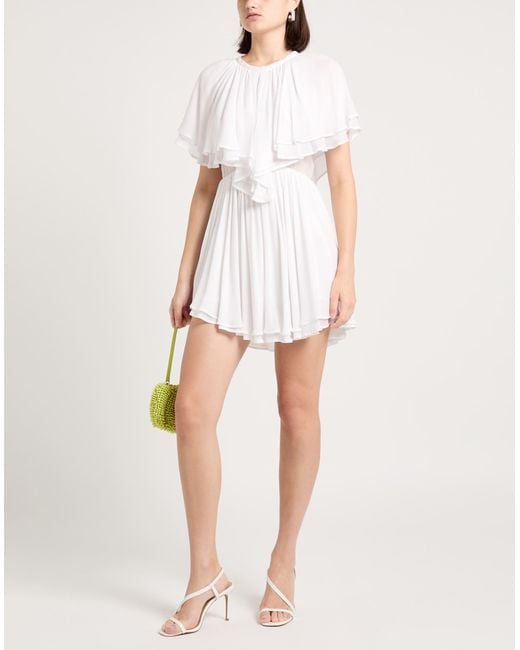 Dondup White Mini Dresses