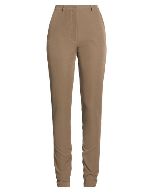 THE LATEST Natural Pants Polyester, Elastane