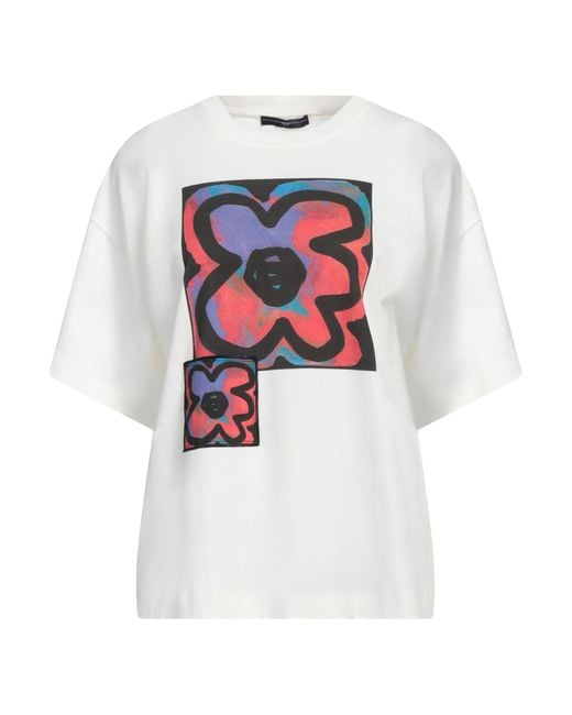 T-shirt High en coloris White