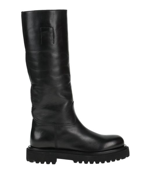 Officine Creative Black Stiefel