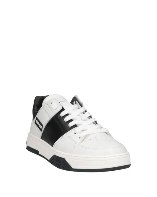 Roberto Cavalli White Sneakers Leather for men