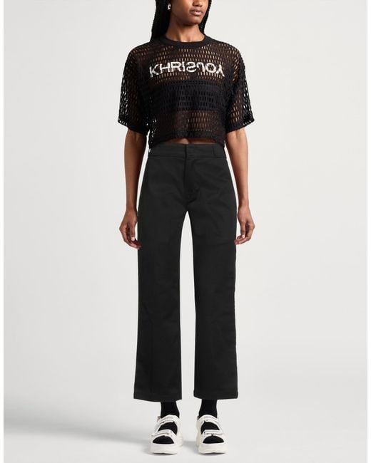 Dickies Black Pants Polyester, Cotton