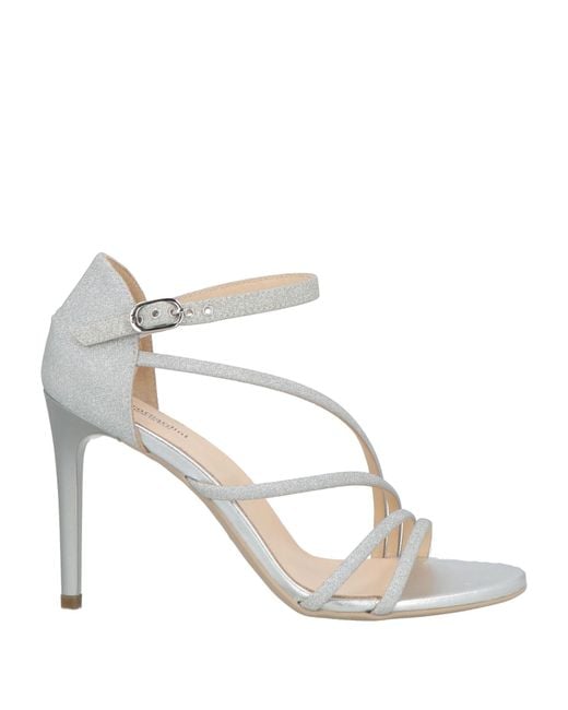 Nero Giardini White Sandals Textile Fibers