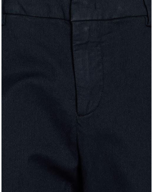 Dondup Blue Pants Cotton, Polyester, Elastane for men