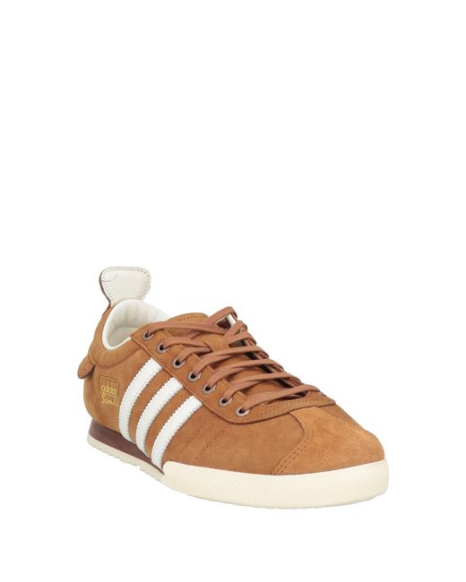 Adidas Originals Brown Camel Sneakers Leather for men