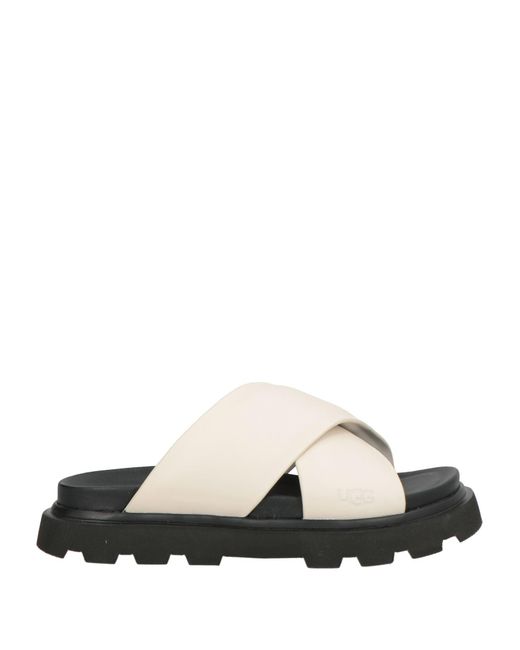 Ugg White Sandals
