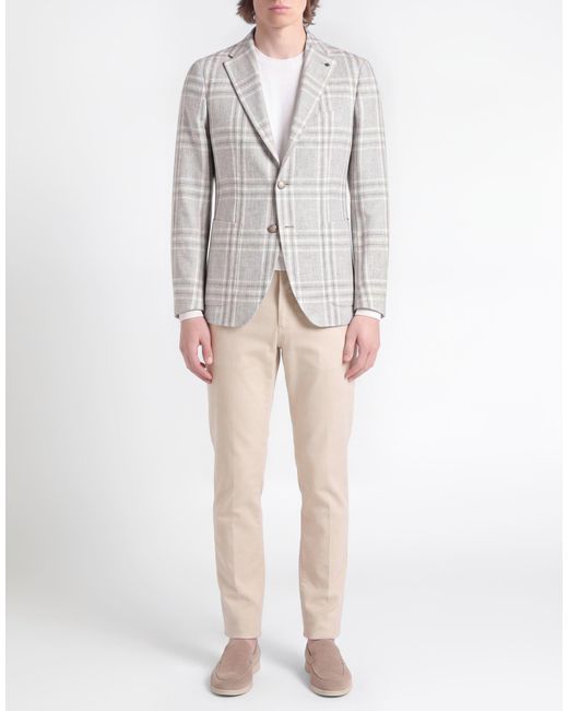 Tagliatore White Blazer for men