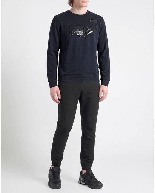 Philipp Plein Blue Sweatshirt for men