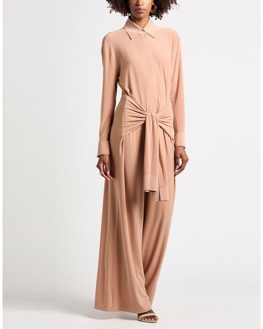 Norma Kamali Pink Jumpsuit