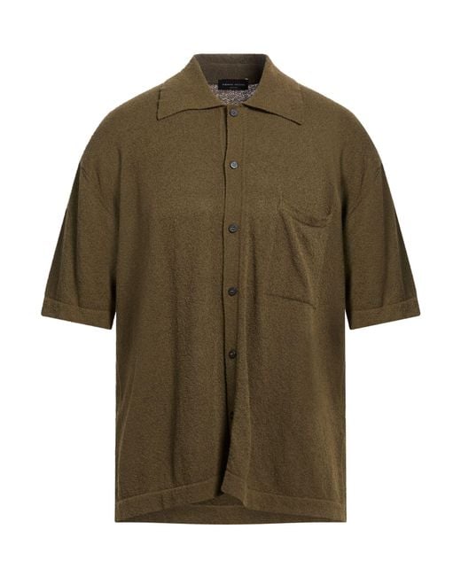 Roberto Collina Green Shirts for men