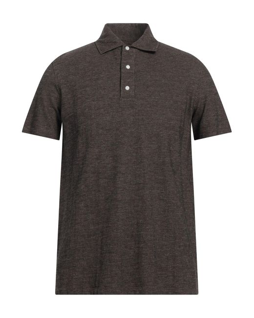Polo di Isaia in Gray da Uomo