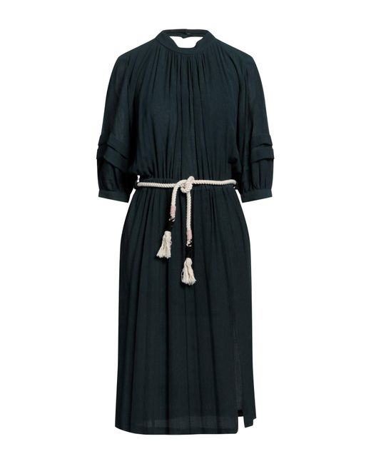 Sessun Black Midi Dress
