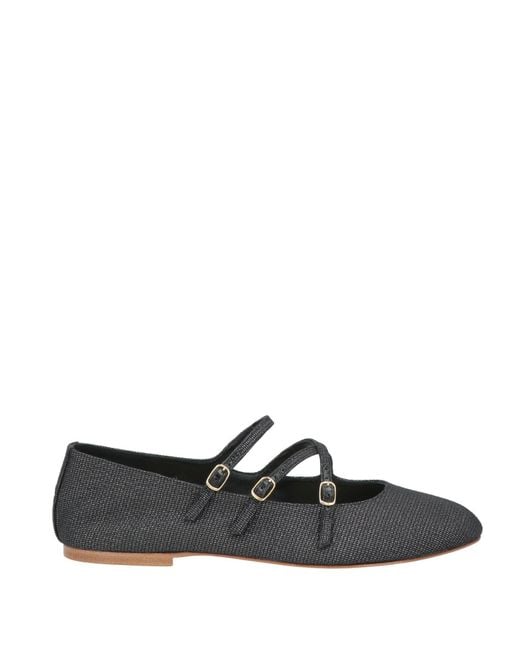 Céline White Ballet Flats