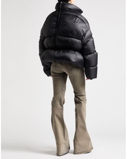 Rick Owens Black 'Sail Duvet' Down Jacket