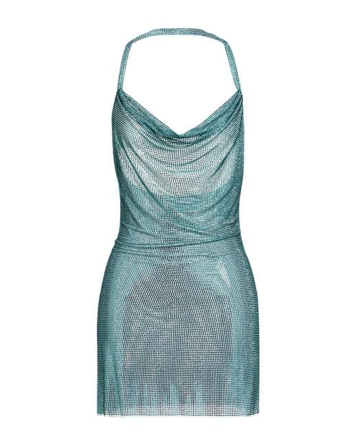 GIUSEPPE DI MORABITO Blue Mini Dresses