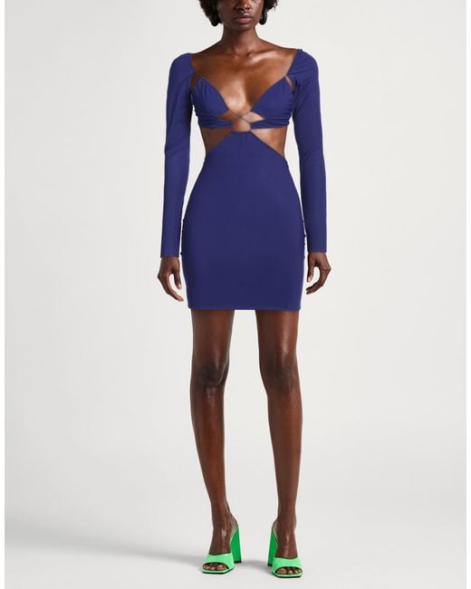 Minivestido Amazuìn de color Blue