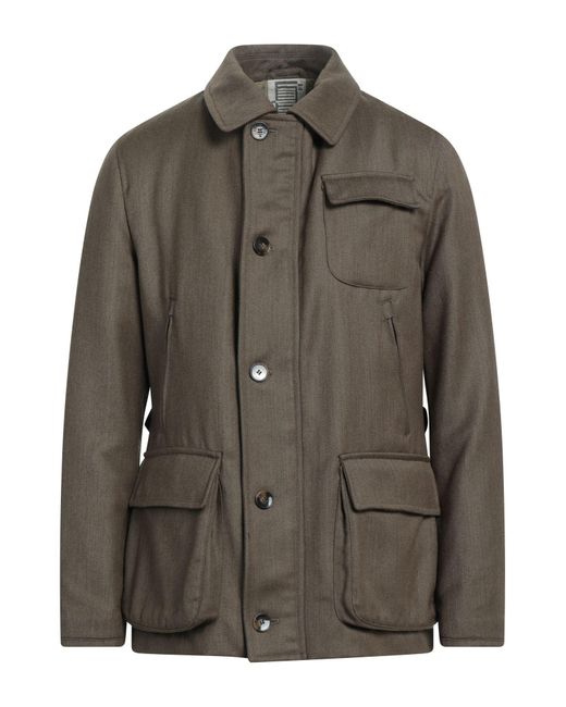 L'IMPERMEABILE Brown Coat for men