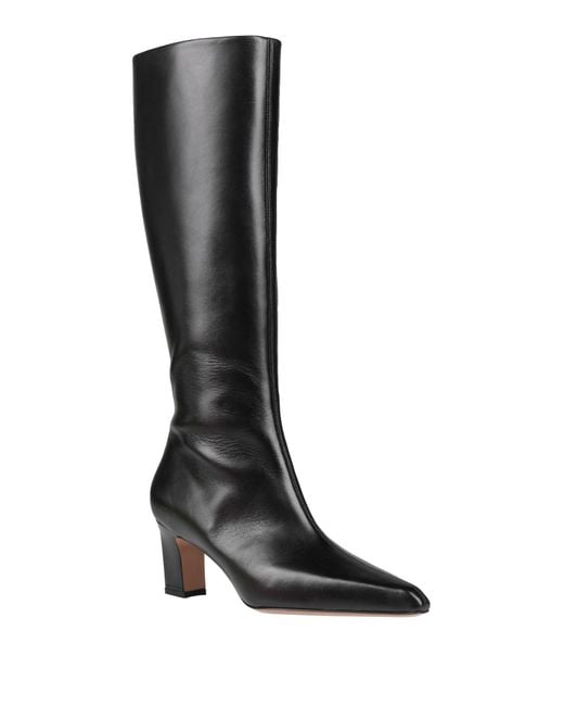 Paris Texas Black Boot Calfskin