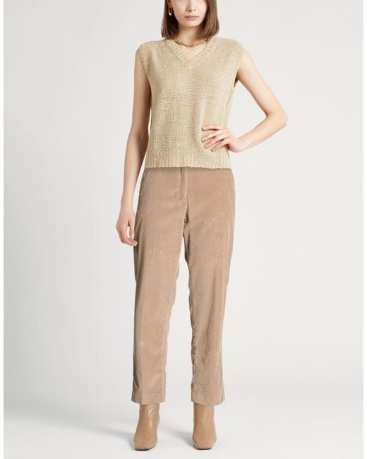 Moorer Natural Pants Cotton
