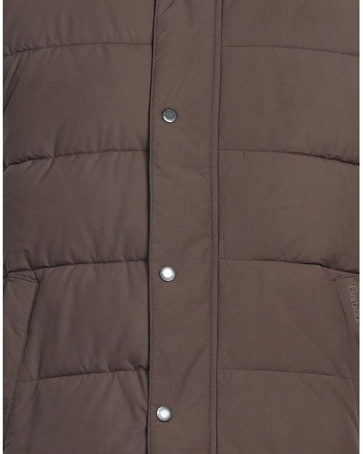 Barbour Brown Puffer for men