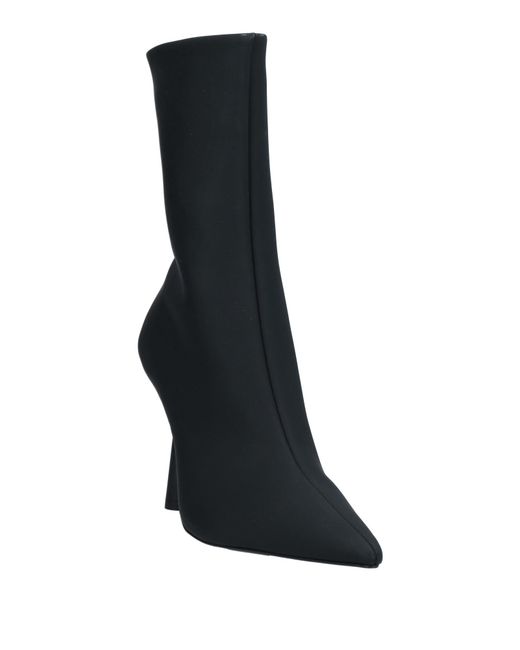 GIA RHW Black Ankle Boots