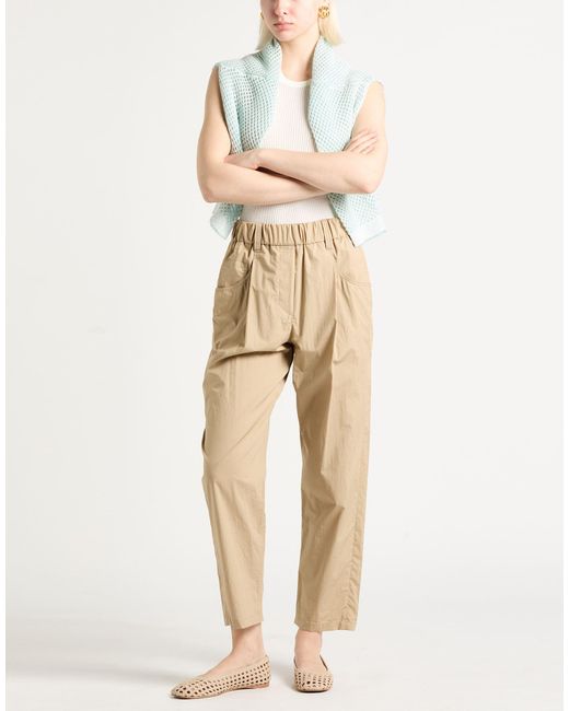Brunello Cucinelli Natural Pants